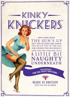 Kinky Knickers packaging Kinky Knickers packaging