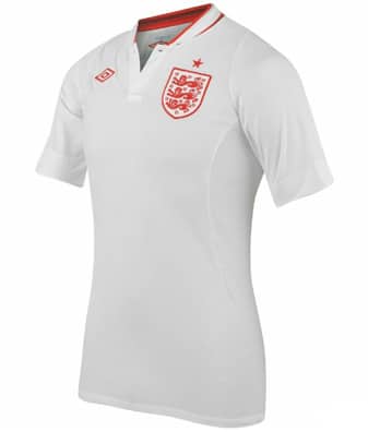 England Euro 2012 Home Shirt England Euro 2012 Home Shirt