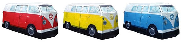 VW Camper Van tent colours VW Camper Van tent colours